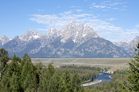 The Tetons from Snake River Overlook