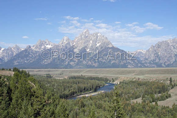 Another View of the Tetons from Snake River Overlook