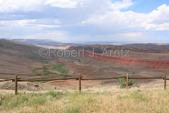 Wide View of Red Canyon