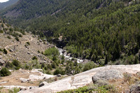 Canyon View of Trail & River