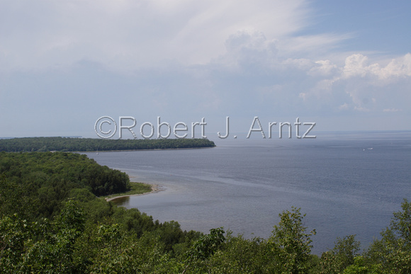View of Nicolet Bay from Eagle Bluff