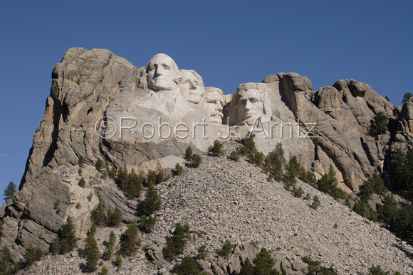 Mount Rushmore from Viewing Plaza