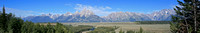 Snake River Overlook, 30" x 5" Panorama Print