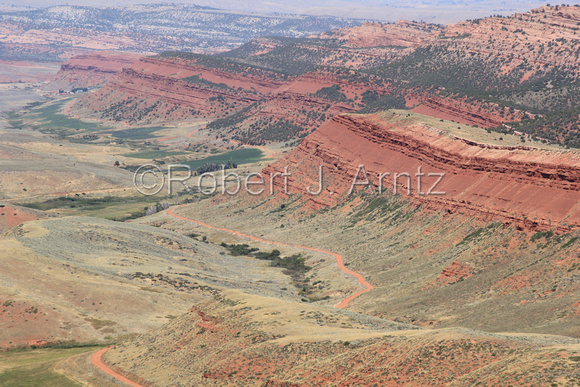 Red Canyon Wall