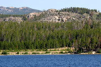 Worthen Meadow Reservoir near Lander, Wyoming