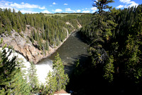 Upper Falls and Yellowstone River
