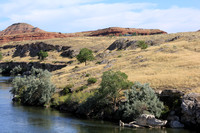 Scenic View of Big Horn River