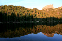 Hallet Peak in the early Morning at Bear Lake