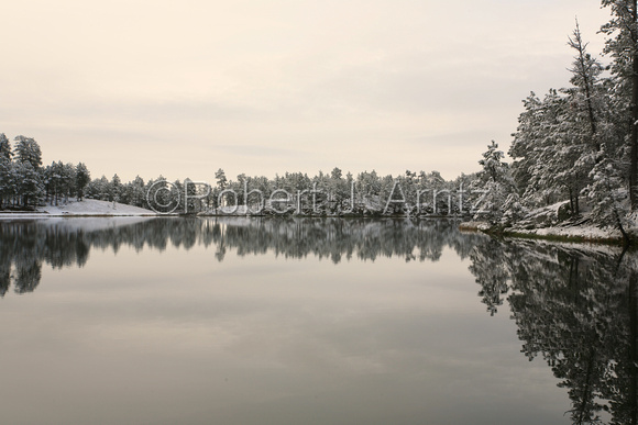 Snow and Calm at Legion Lake