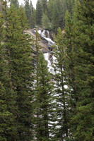 Dramatic Hidden Falls near Jenny Lake