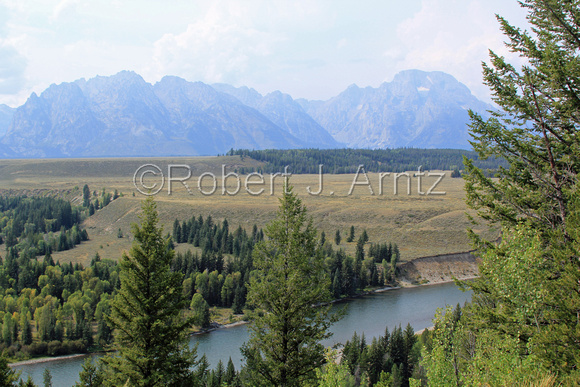 Snake River Overlook with Mount Moran