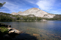 Upper silas Lake with Mountain