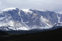 Detail view of Bighorn Peak