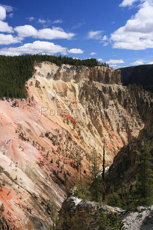 Grand Canyon of the Yellowstone - Opposite View