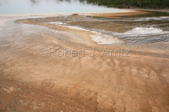 Steam, Color, and Patterns of Grand Prismatic Spring