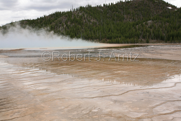 Wide View of Grand Prismatic Spring