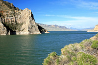 Buffalo Bill Reservoir and Dam, near Cocy, Wyoming