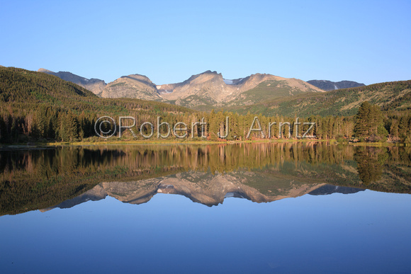 Front Range Reflection in Sprague Lake