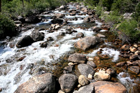 Popo-Agie River Rapids and Boulders