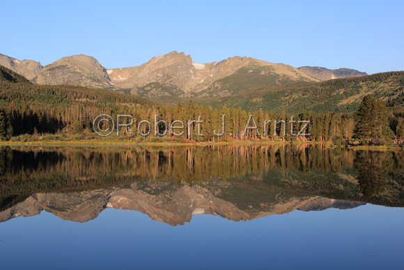 The Front Range and Sprague Lake